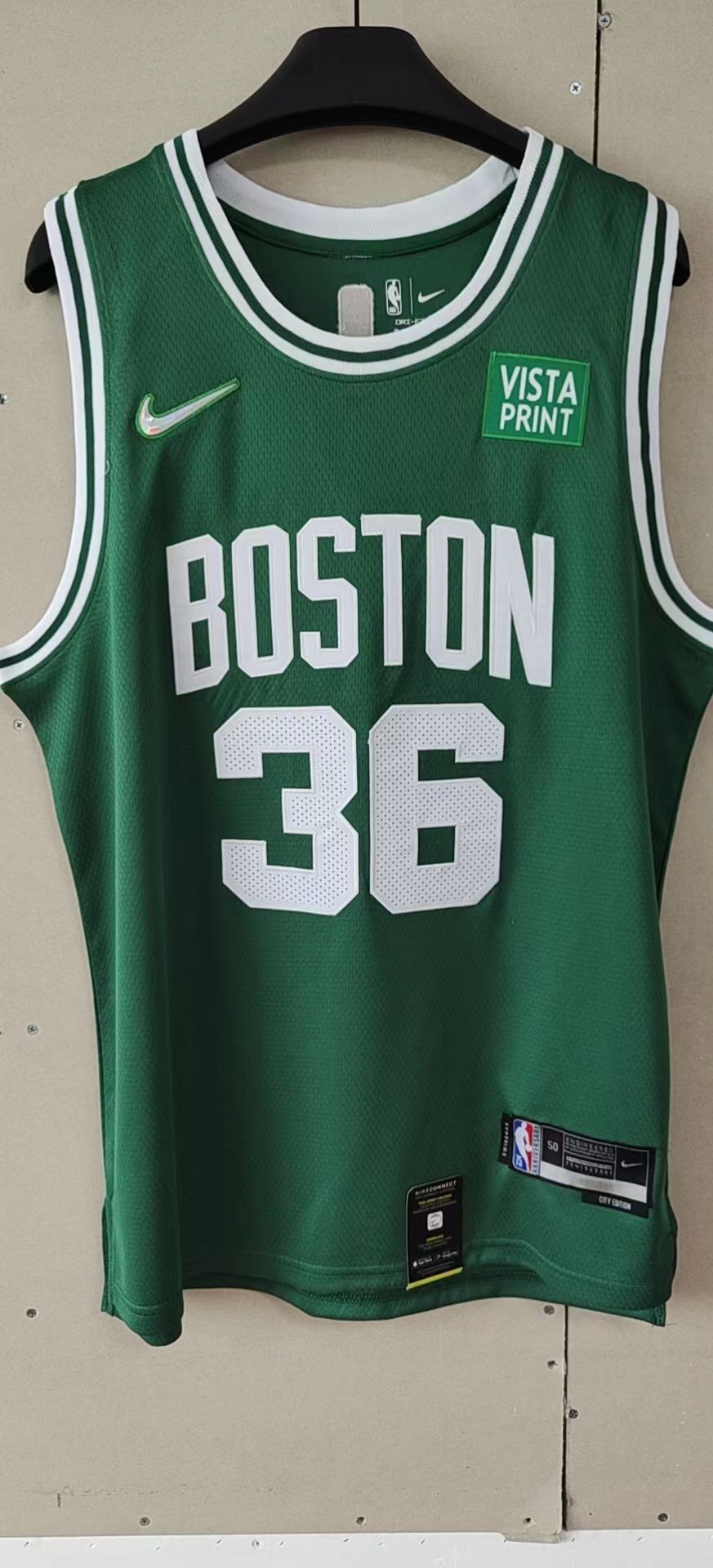Men Boston Celtics #36 Smart Green 75th Nike 2022 NBA Jersey
